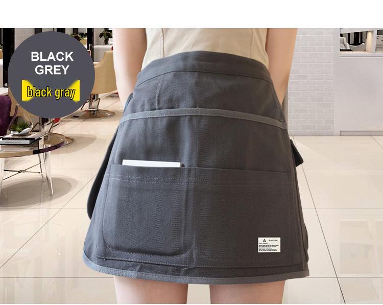 Canvas Multi-pocket Half-body Gardening Apron