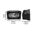 Baja Light 20W 1000LM Universal Motorcycle LED Light Bare Wire All Aluminum IP67 Off Road Driving Lamp for E-Bike ATV Dirt Bike