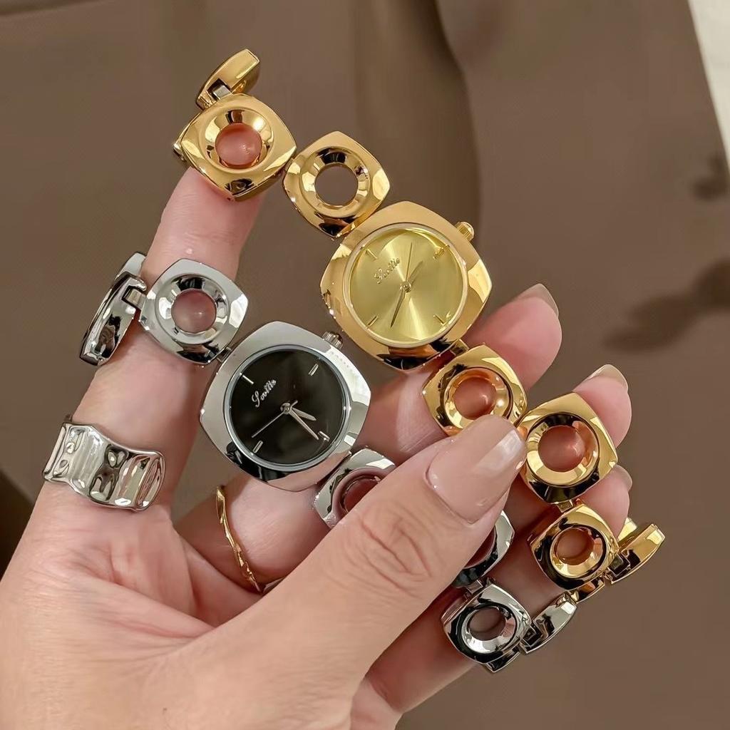 Shi Gaudi Watch Scottie Women'S Irregular Hollow Bracelet Women'S Watch Gold Fashion High Value