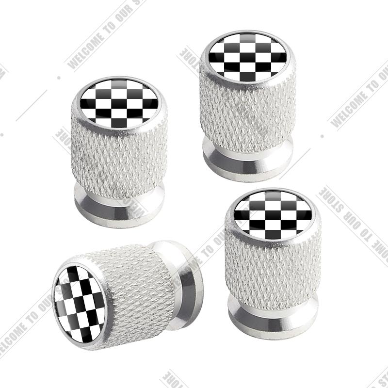 Auto CNC Aluminium UK Flagge Emblem Für Mini Cooper Jaguar Land Rover Ford Opel Honda Nissan 4 Stück Reifenventil Luftanschluss Ventilnadelkappe