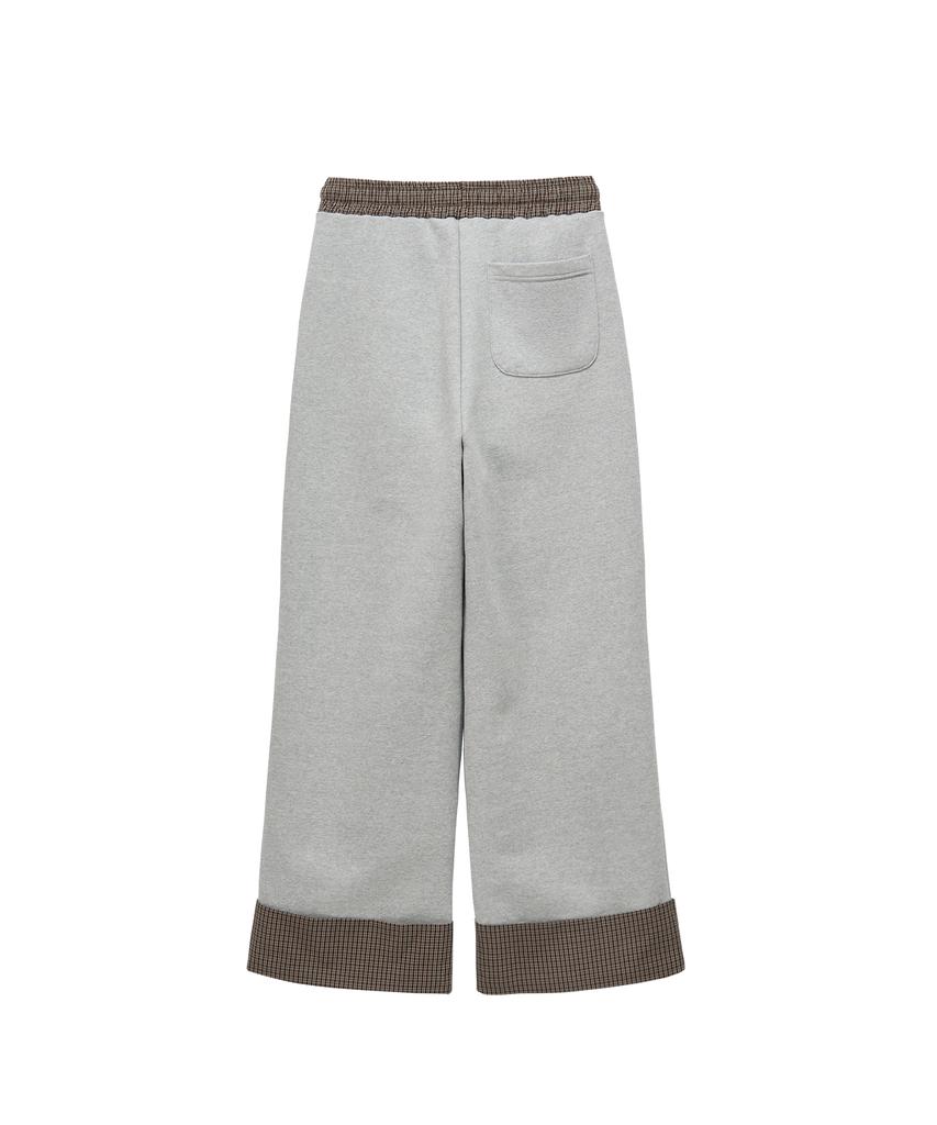 PANDORAFIT Roll-Up Banding Pants (Melange Gray)