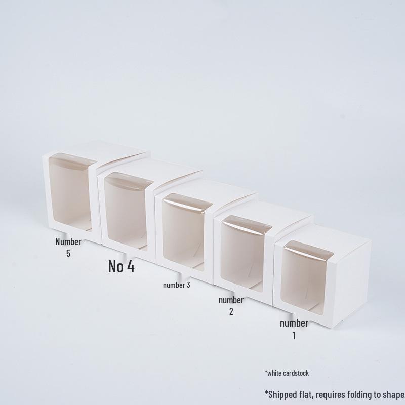 Kraft Paper Windowed Gift Box for Figures & Dolls - Cardboard Toy Packaging