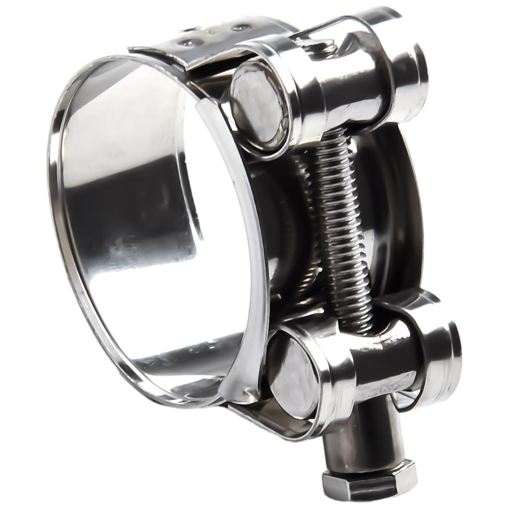 Hose Clamps-Clips Stainless Steel Heavy Duty T Bolt Exhaust Type 1-50 For Engine Intake Hose Exhaust Clamps Turbo Pressure Hoses