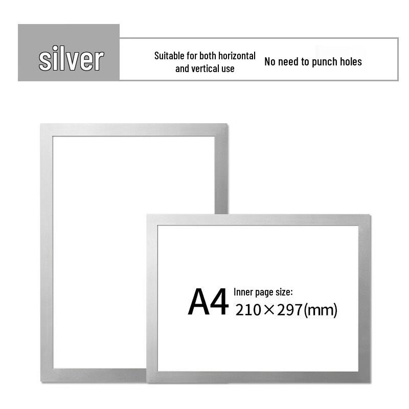 A4 Magnetic Document Display Frame