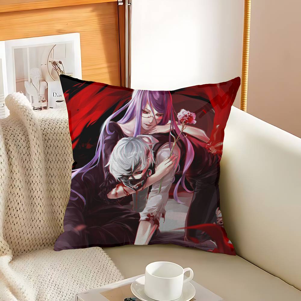 T-Tokyo G-Ghoul Classic Anime Personalized picture text home decorative pillows Household Gifts 45x45cm