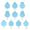 Keychain Resin Ornament Resin Crafts Xmas Epoxy Mold Clay Molds Silicone Mold Christmas Decoration