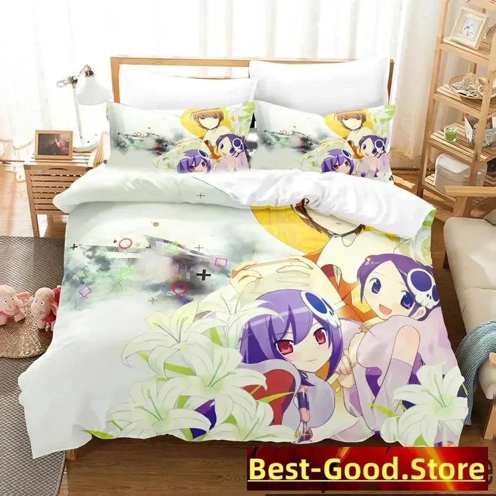3D Print Anime The World God Only Knows Bedding Set Boys Girls Twin Queen King Size Duvet Cover Pillowcase Bed Boys Adult