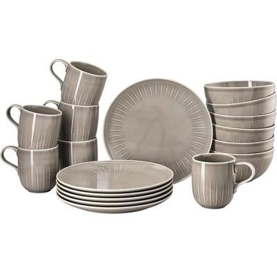 Breakfast Set Rosenthal Joyn Grey, 18 Pieces (44020-640202-28732)