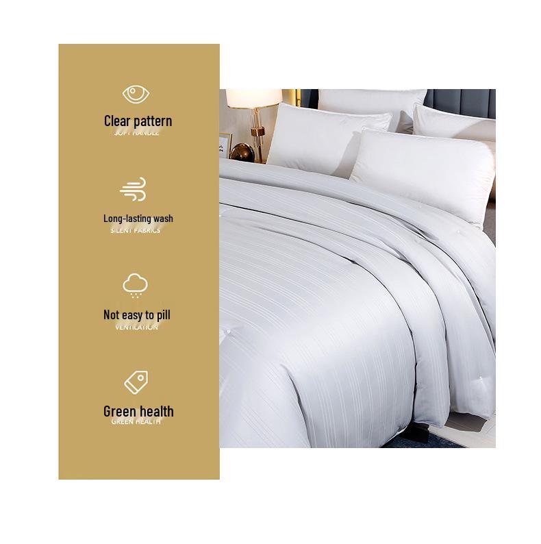 Crystal Home Textiles Silk and Cotton Layered Quilt - 60% Cotton, Mulberry Silk, Ideal for Spring and Autumn.