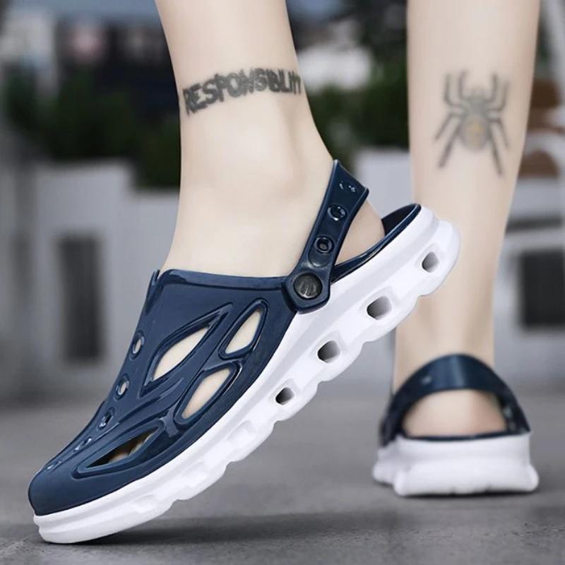 Fashion Beach Man Sandals Hole Soft Luxury H Outdoor Breathable Comfortable New Summer Low Price Eva Original Arrival Buy Shoes for Men
