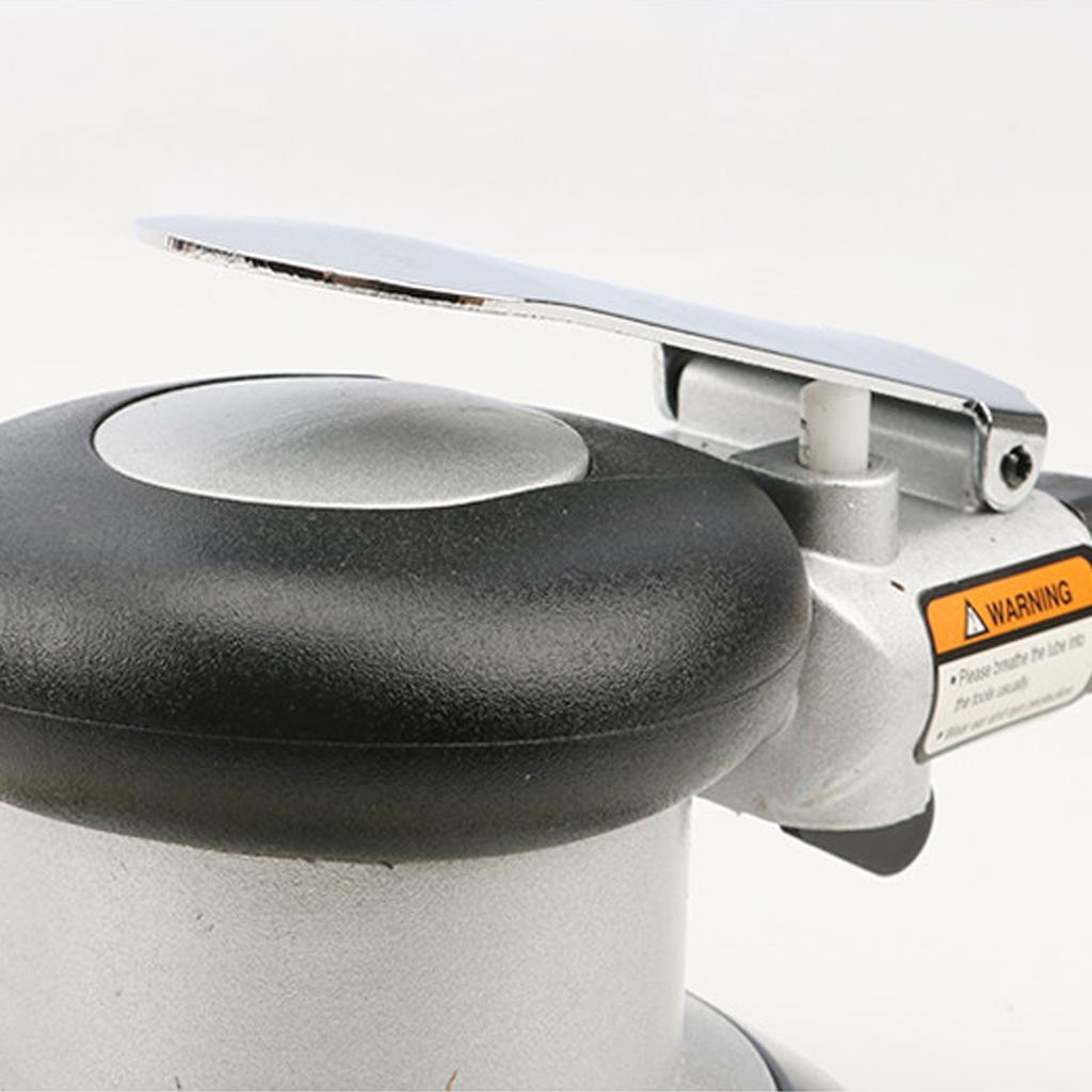 5/6inch Pneumatic Palm Sander Pneumatic Tool for Precise Sanding Polishing 13500rpm Pneumatic Sander For Car Polishing