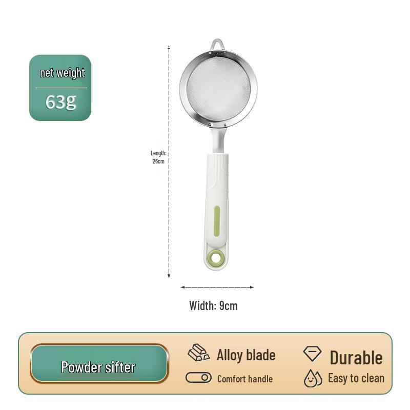 Popular Semi-Automatic Handheld Flour Sifter for Baking