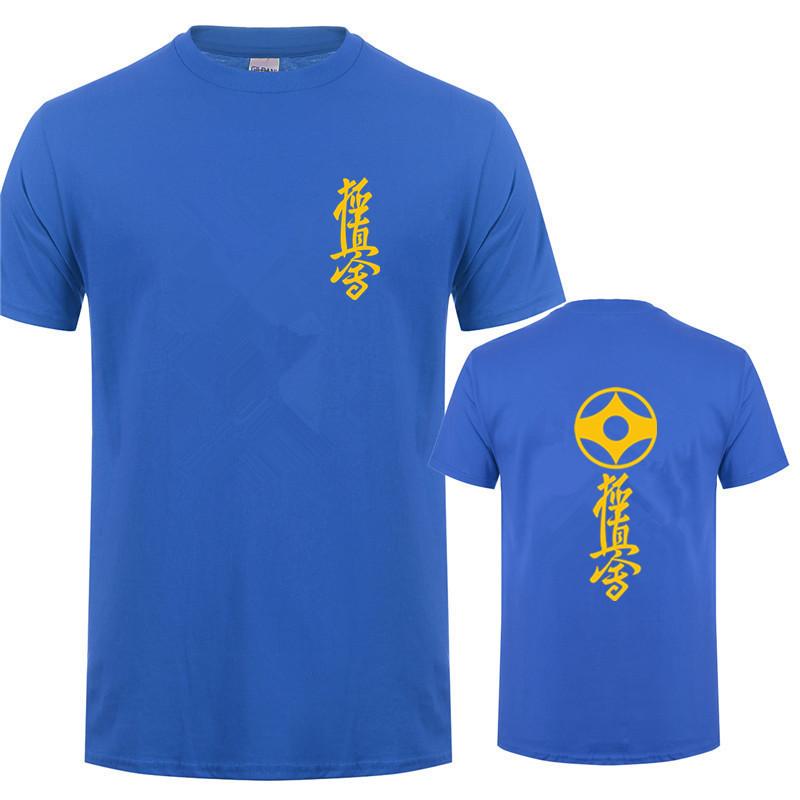 Summer Kyokushin Karate T Shirts Cool Printed Unisexs Short Sleeve Cotton Japan Karate Tshirt Unisex Funny Tee Shirt Ot602