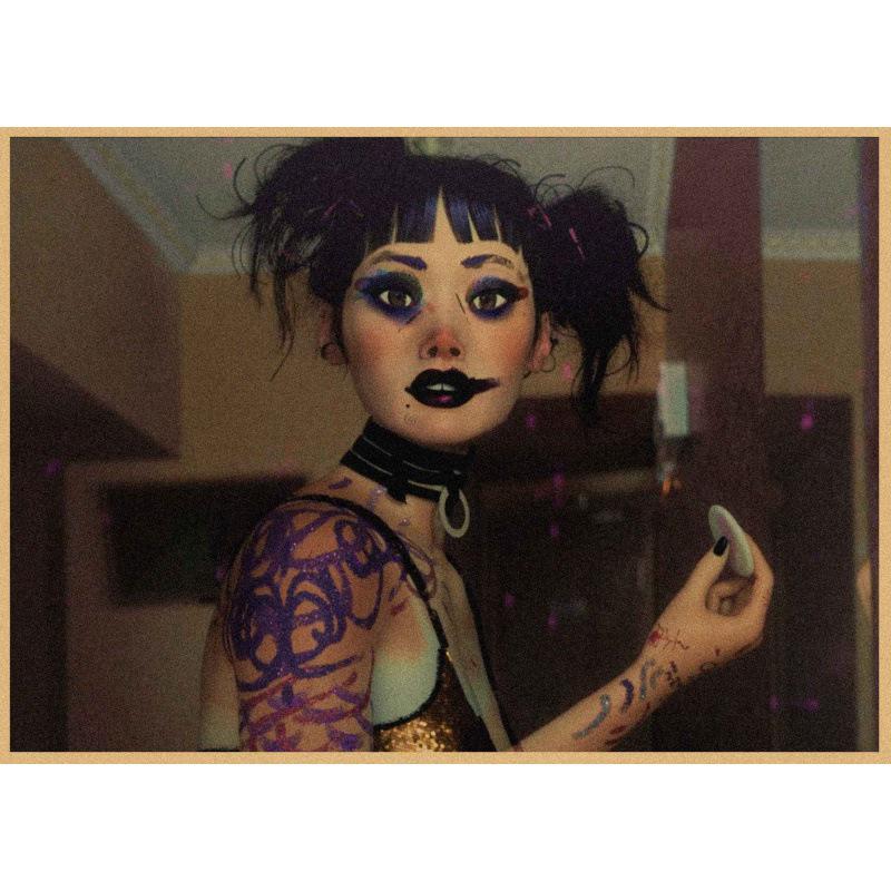 Love, Death & Robots Vintage Kraft Paper Poster