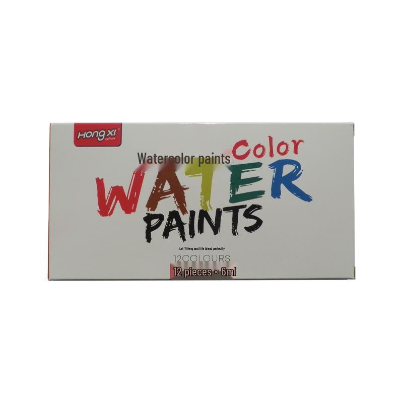 Tragbare Reise-Aquarell- und Acrylfarbpalette