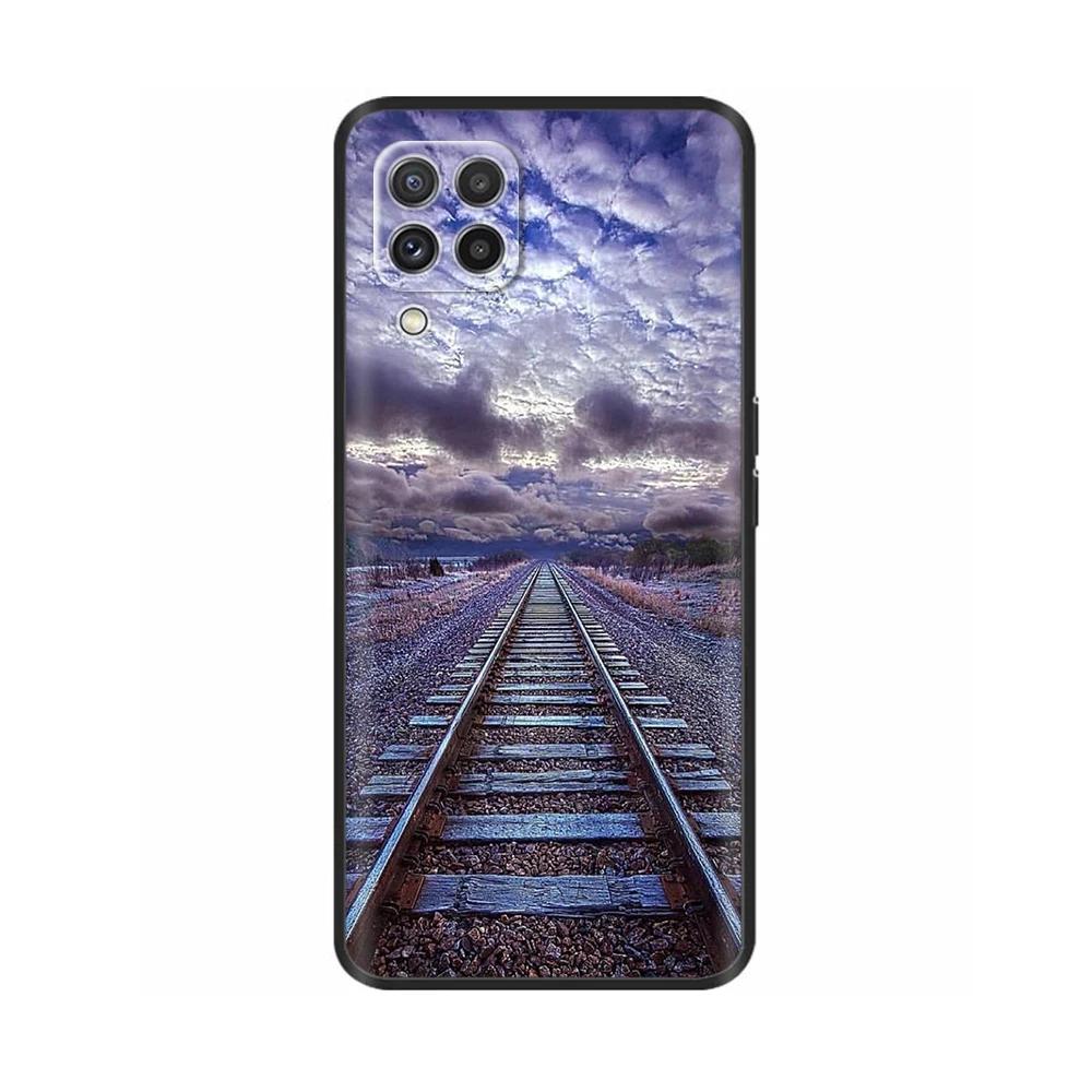 For Samsung Galaxy A12 Case Soft Love Heart Soft Liquid Silicon Back Covers For Samsung A12 Case GalaxyA12 A 12 Protection Shell