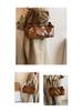 2025 Retro Oil Wax Leather Tote: Large Capacity Autumn/Winter Bag for Women - Single Shoulder or Handheld Commute Style