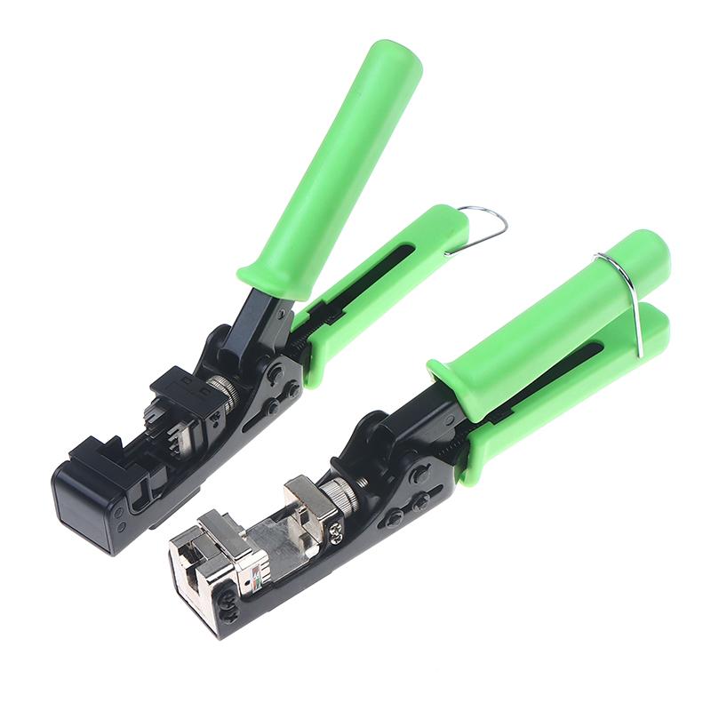 180° Lisovací nástroj Jack Network Module Wire Cutter Termination Pro Cat5 Cat6 Rychlá terminace Crimpe