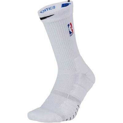 Nike Weiße NBA Elite Quick Crew Socken Basketballsocken Unisex 1 Paar Weiß SX7037-104