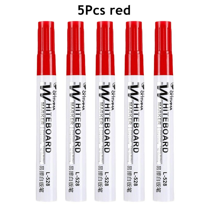 4-100Pcs Erasable Whiteboard Marker Pen Blackboard Marker Teaching Chalk for Glass Office School Stationery White Board Marker