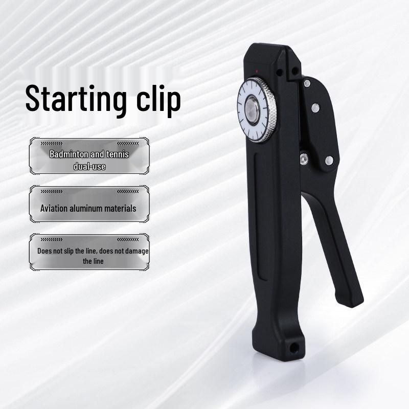 Four-Claw Badminton Stringing Clamp & 3D Stringing Winder