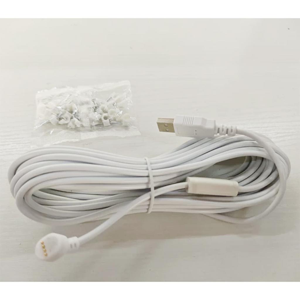 Power Adapter for Nest Camera Outdoor Indoor Outdoor Charging Cable Provide Continuous Power Supply Camera Accessories