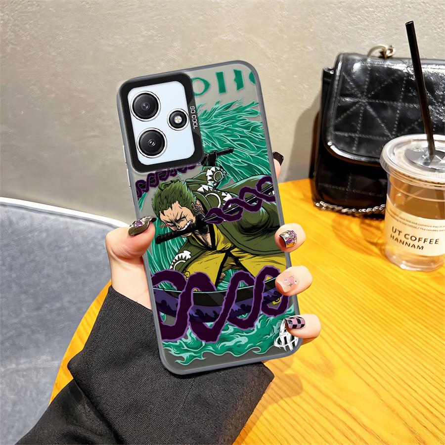 

One Piece Cool Luffy Zoro Soft Cover Case for Xiaomi Redmi 12 13C A1 A3 A2 Plus A3x 13 12C A4 14C Redmi 13