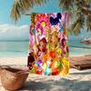 Ultra-Soft Beach Towel with Winx Club Theme,Ideal for Pool - Camping, Diving - Perfect Travel Essential, Vibrant Beach Towel.