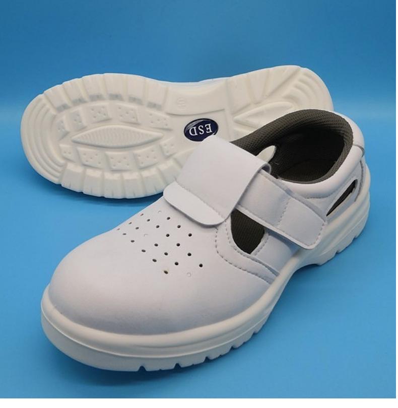 Steel Toe Anti-Static Safety Shoes for Food Engineering & Cleanroom Work