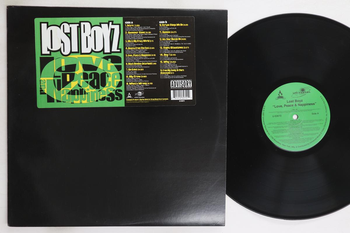 

LP Пластинка LOST BOYZ - Love, Peace And Nappiness U53072 Universal Recor 1997 US Рэп и Хип-Хоп/R&B Б/У