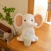 Elephant Plush Toys Stuffed Animal Doll For Kids White Elephant Toys Cartoon For Girls Cute Toys