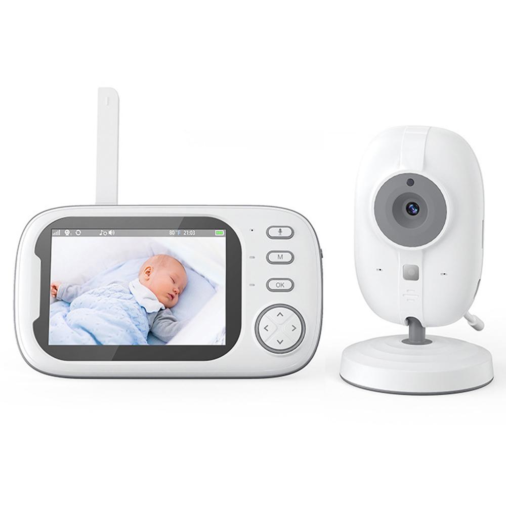 

ABM600 3,5-дюймовий відеоняня з двоканальним монітором камери та підтримкою двостороннього голосу EU Plug