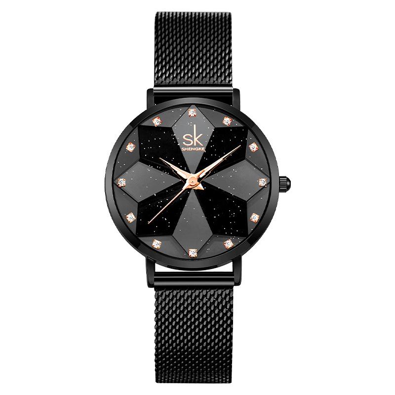 SK Women's High-End Waterproof Quartz Personality Wristwatch 0157