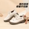 Fashionable and Versatile Plush Warm Leather Shoes for Girls, Middle-aged and Young Children