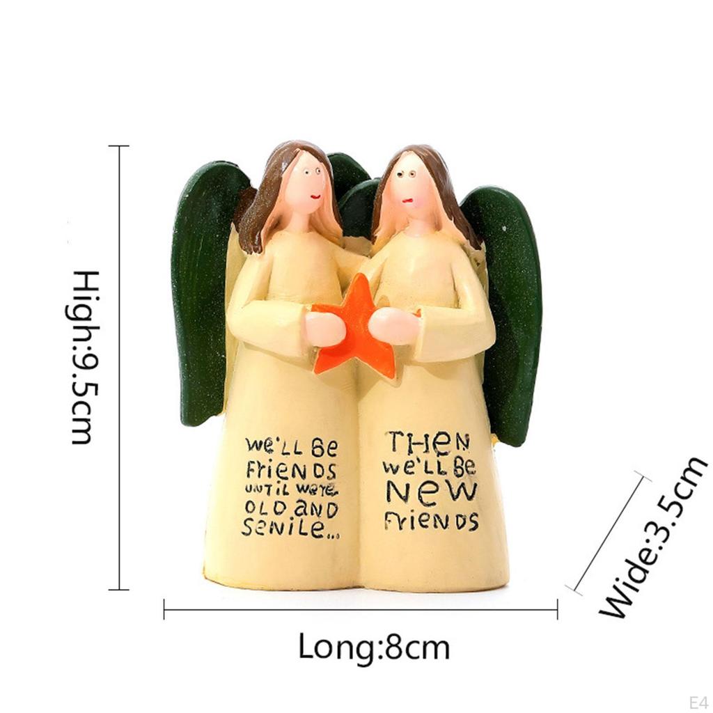 Sister Figurine Artistic Desktop Ornament for Sisterly Love Home Decor