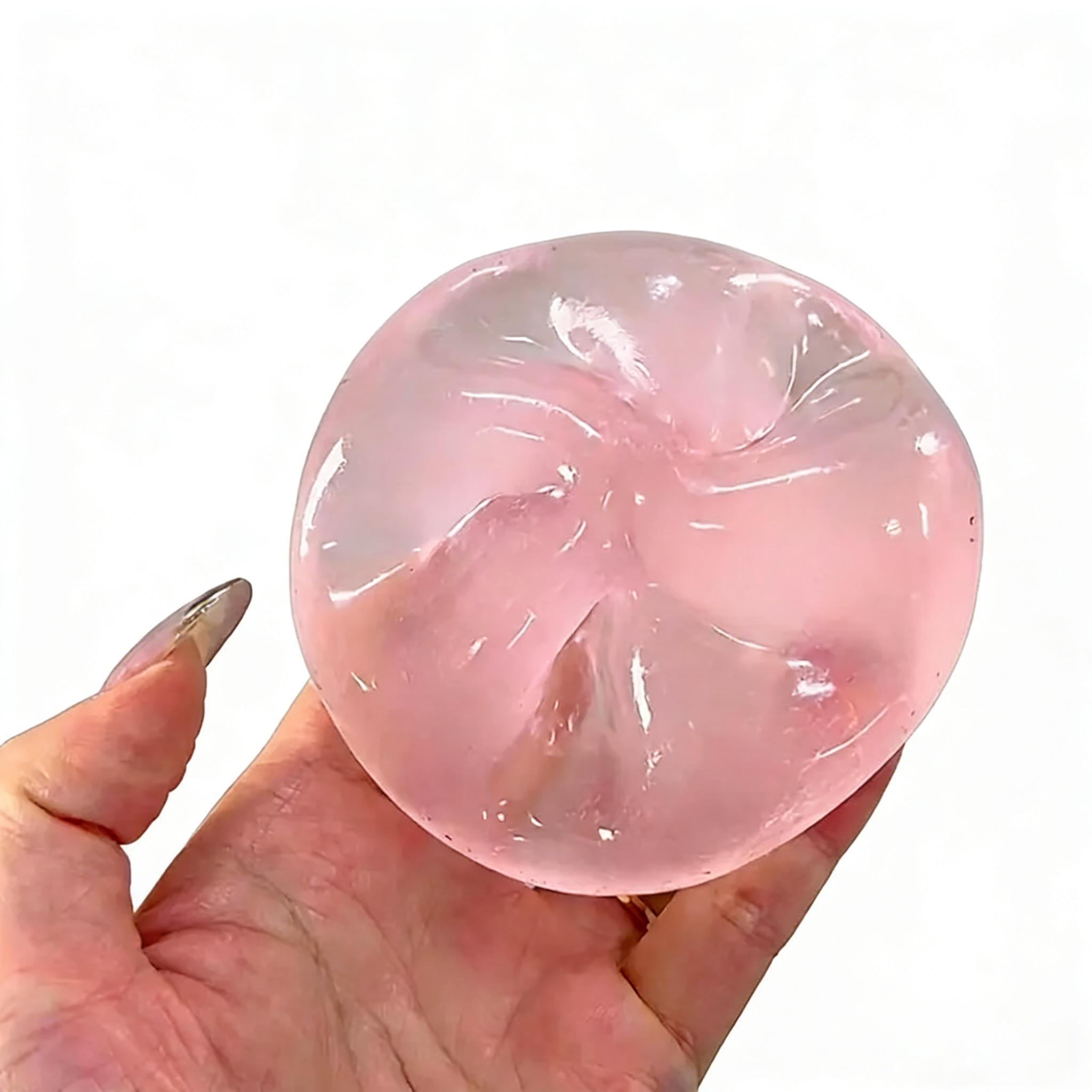 

Blue Maltose Squishy Toys Counter Stress Tactile Fidgets Plaything Plush Simulated Transparent Maltose Slow-Rebound Decompression Toy