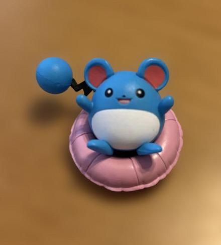 

[USED] Marill figure with swim ring