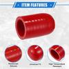 ONE Reinforce Silicone Coolant Cap Kit 087" ID Turbo Bypass Valve Cap Universal