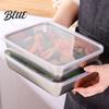 Dishwasher Safe Food Box with Stainless Casserole Steel Dispenser Rectangular Pan Multipurpose Arc-shaped Handle Portable Picnic Large Capacity