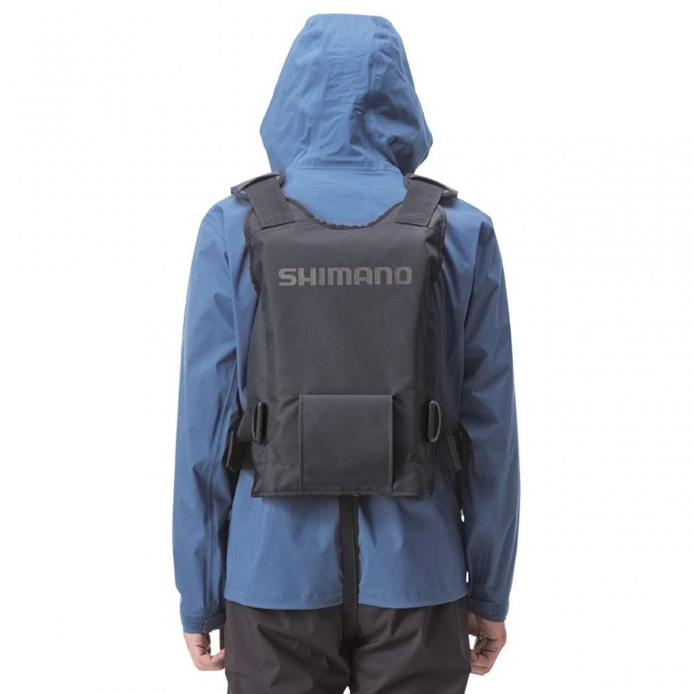 SHIMANO Fishing Wear Fixed Floating Vest Rock Shore Vest VF-029U Black 0 Rock Shore Rock Sea Saltwater
