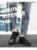 Men's Casual White Round Toe Low-Top Lightweight Sneakers for Spring and Autumn