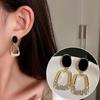 Minimalist Elegant Korean Style Women's Earrings Versatile Unique Design Simple Fashion Jewelry Accessories Ear Jewelry