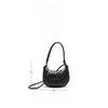 Trendy dámské DIY tašky všestranné proutěné tašky čistě ručně tkané dvouměsíční tašky horké tašky přes rameno