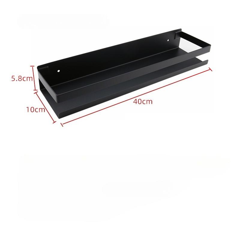 Stainless Steel Bathroom Shelves Self Adhesive Shower Caddy Organizer Storage Rack Bathroom Kitchen Shelf Waterproof Space Saver