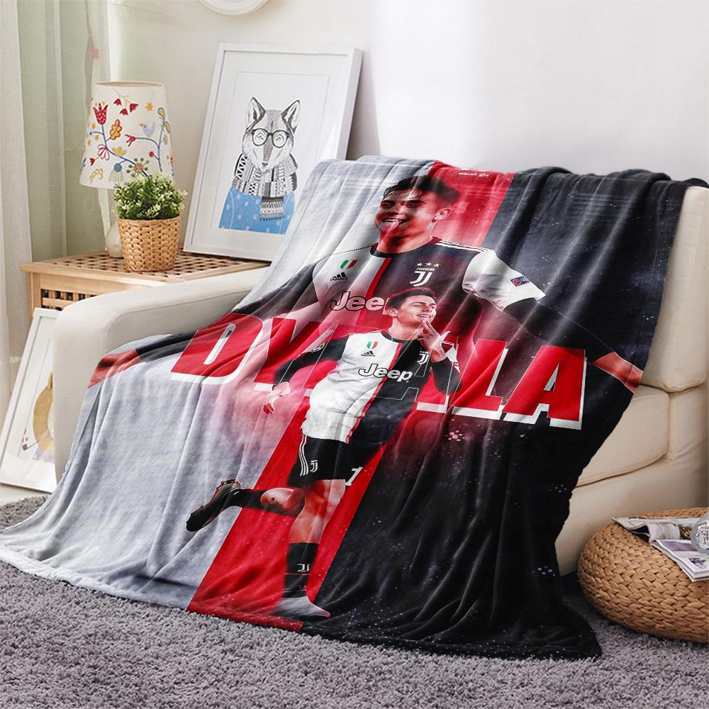 Coperta in Flanella con Stampa Juventus FC, Alta qualità, Confortevole per Tutte le Stagioni, Decorazione per la Casa, Calore e Comfort