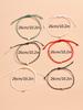 6PCS Bohemian Handmade Pentagram Rope Bracelet Set for Vacation Jewelry Friendship Gifts