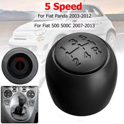5 Speed Manual Gear Shift Knob Fit For Fiat 500 2007-2013/Panda 2003-2012