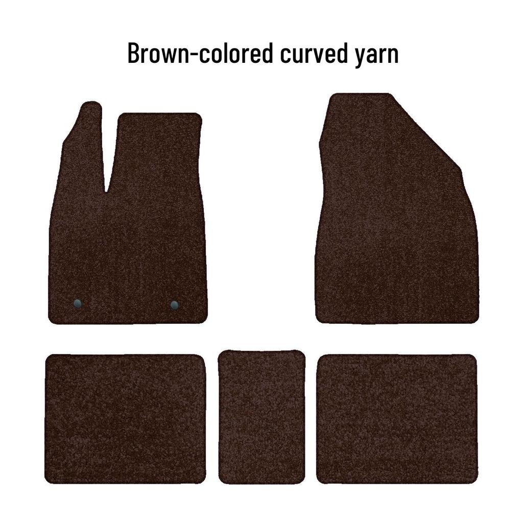 Nissan N6 Car Interior Velour Floor Mats - Decorative & Protective Style