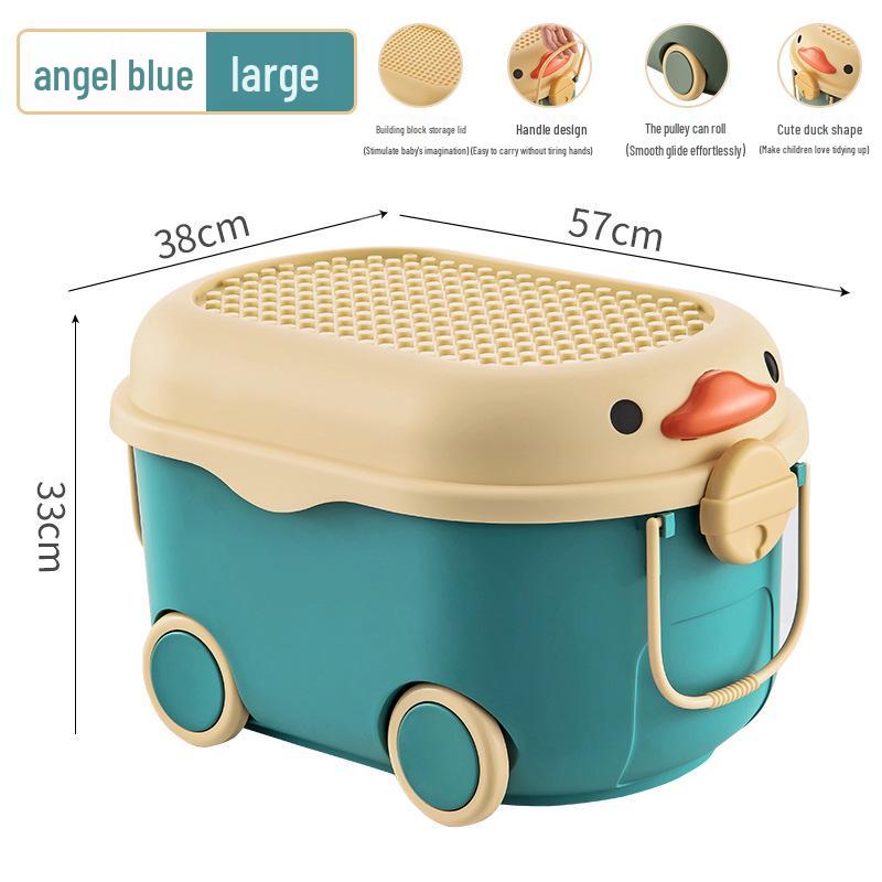QiMiao Cute Piggy Toy & Clothes Organizer for Kids