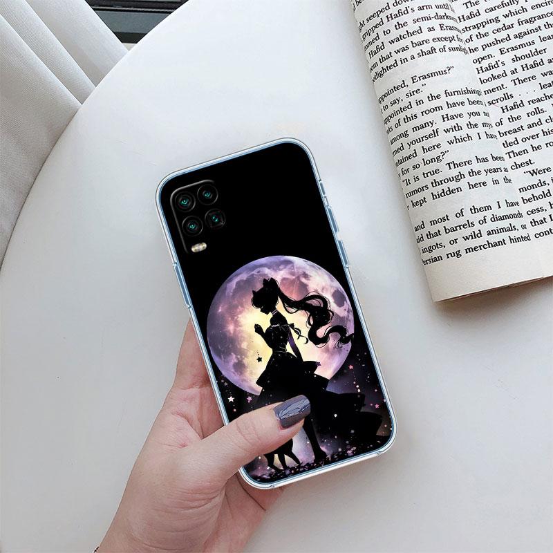 S-Sailors-Wallpaper M-Mond Transparente Handyhülle für Motorola Moto Edge 20 30 40 50 S30 Fusion Ultra Pro Neo Lite
